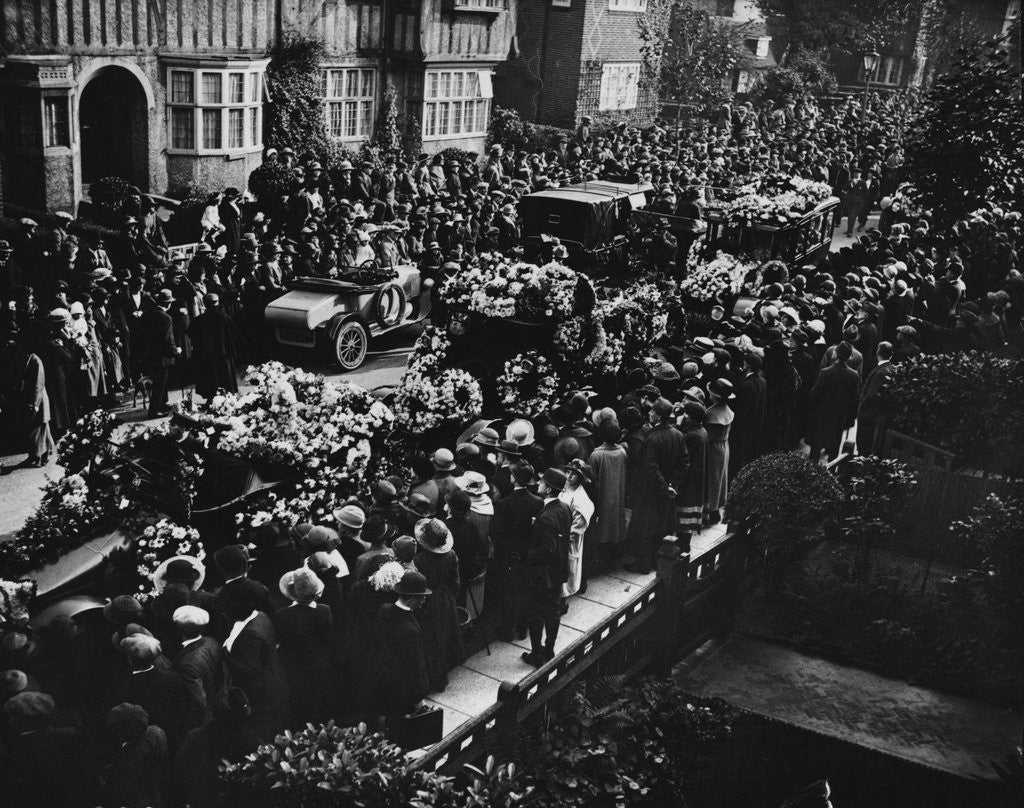 Detail of Funeral of Marie Lloyd, 1922 by Corbis