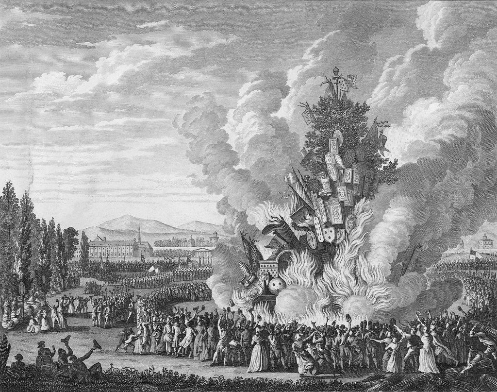Detail of Commemoration of the Storming of the Bastille by Anonymous