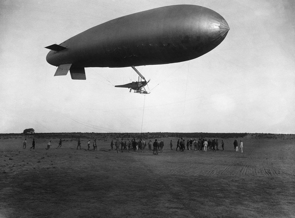 Detail of Naval Airship in Dardanelles, World War I by Anonymous