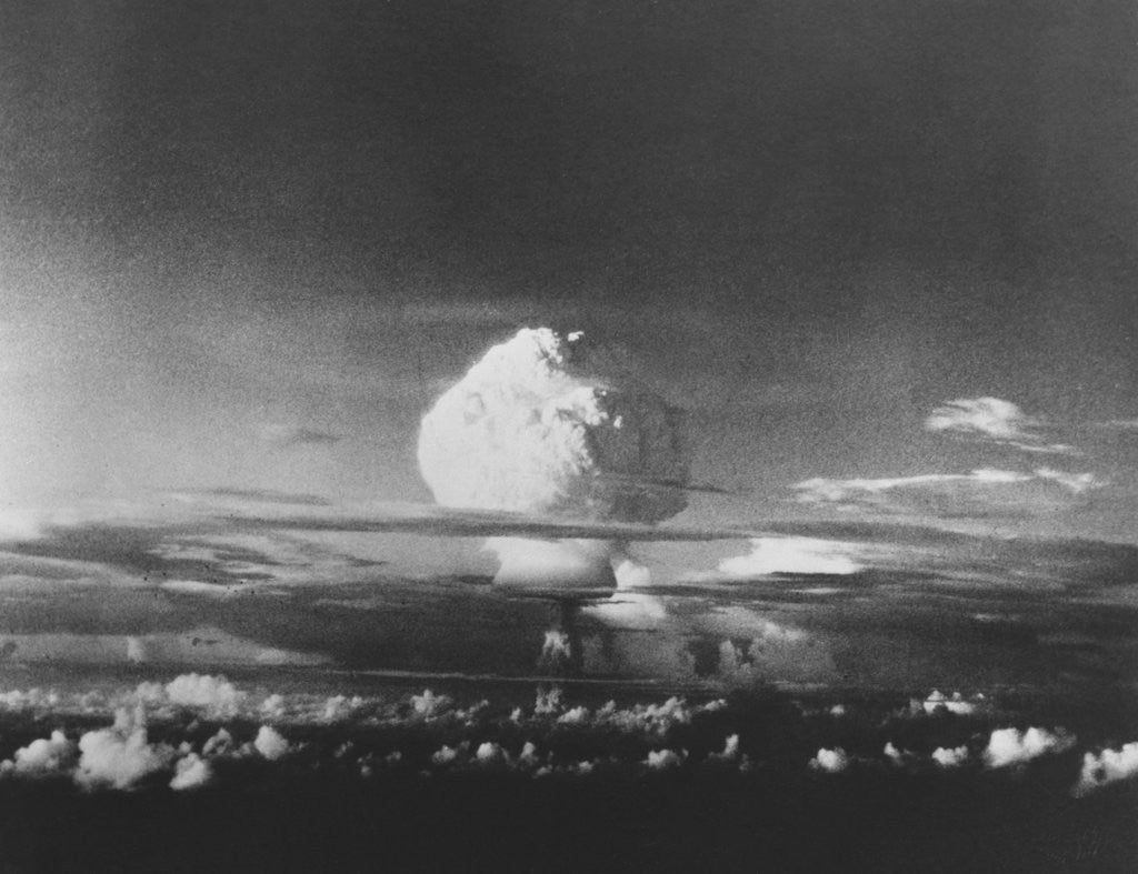 Detail of Mushroom Cloud From Ivy Mike by Anonymous