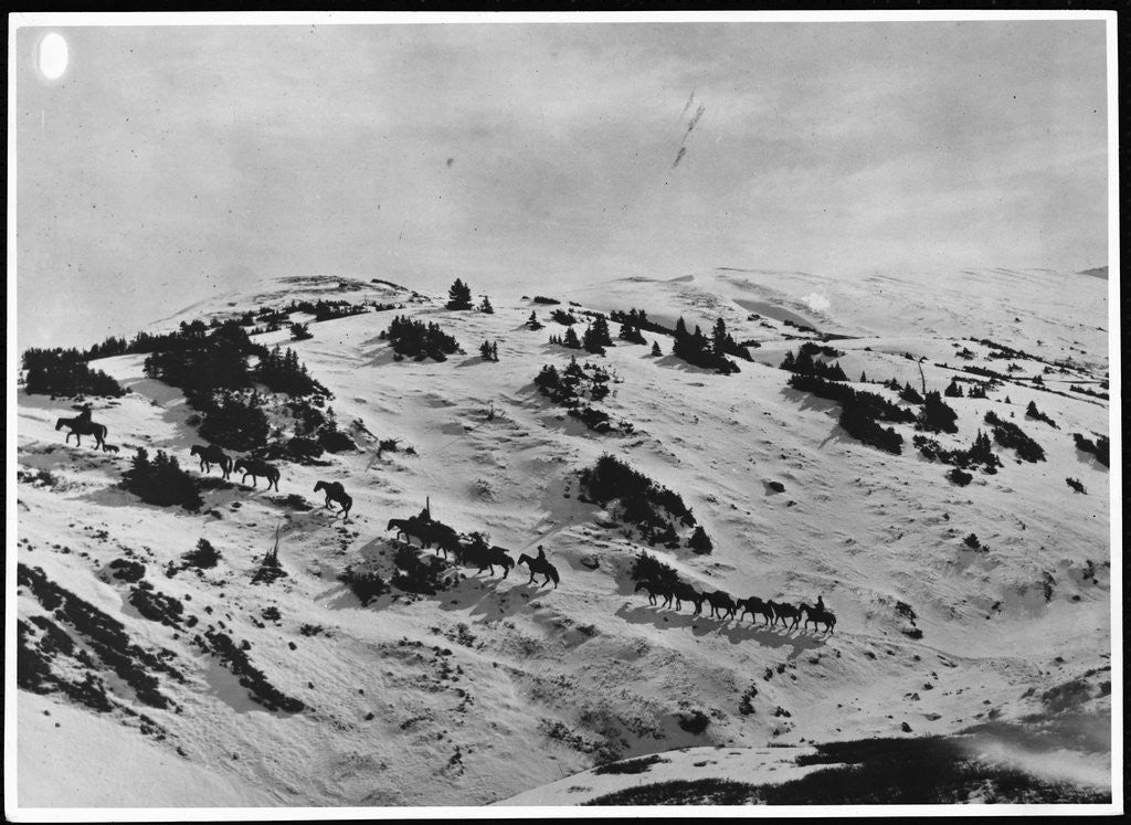 Detail of Climbing The Whiterabbit Pass by Anonymous