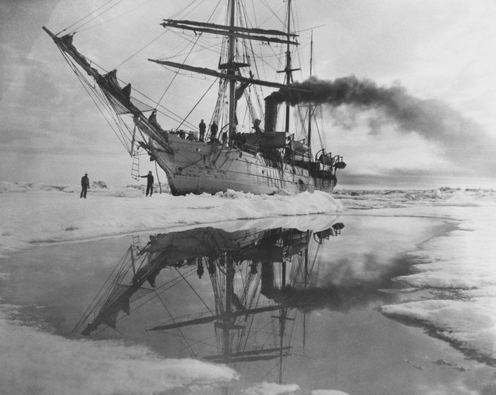 Detail of Coast Guard Cutter in Antarctica by Anonymous