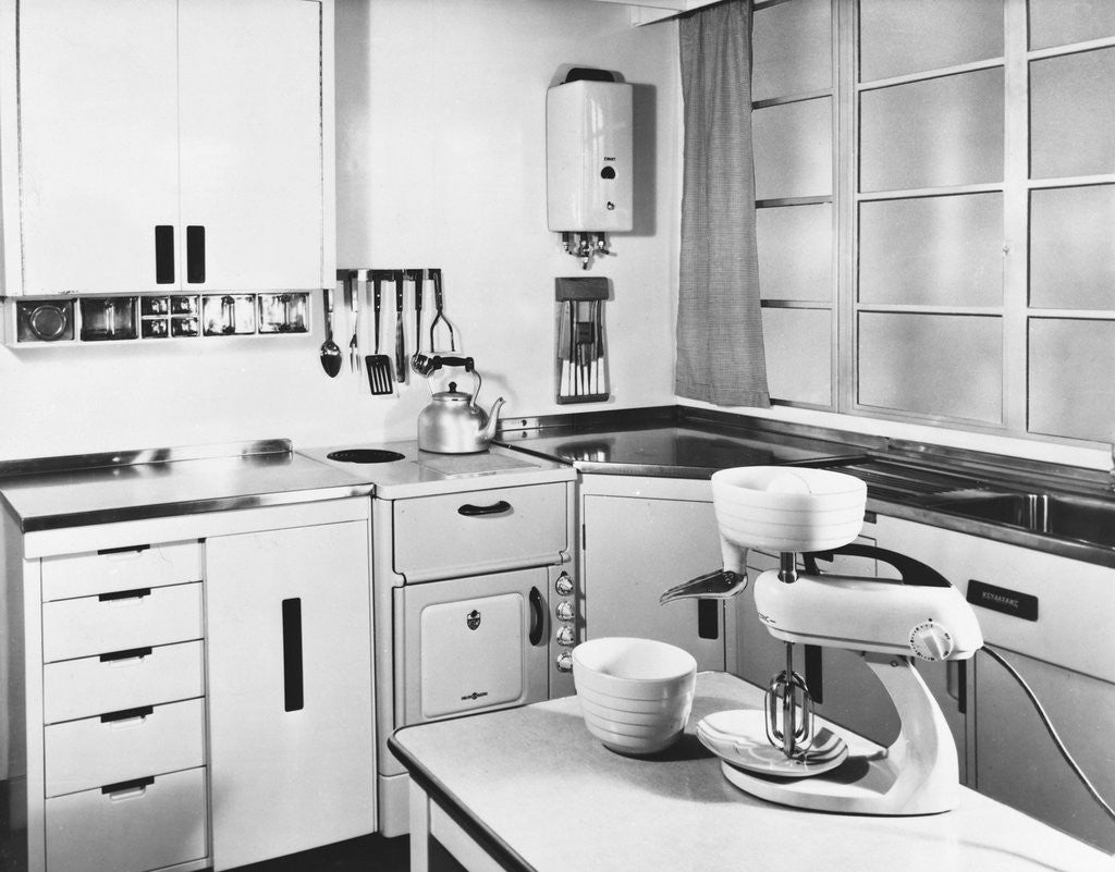 Detail of Kitchen Showroom by Anonymous