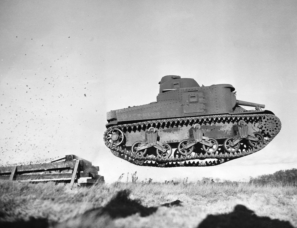 Detail of M-3 Medium Tank by Anonymous