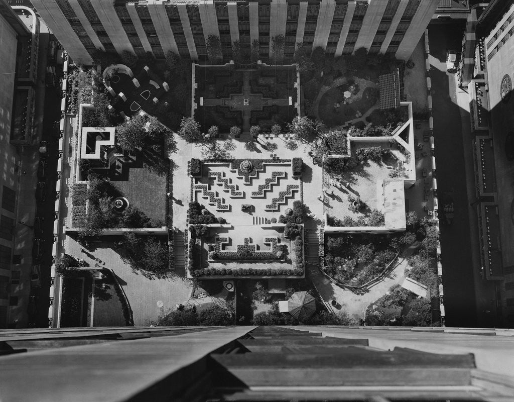 Detail of Gardens of the Nations, New York by Anonymous