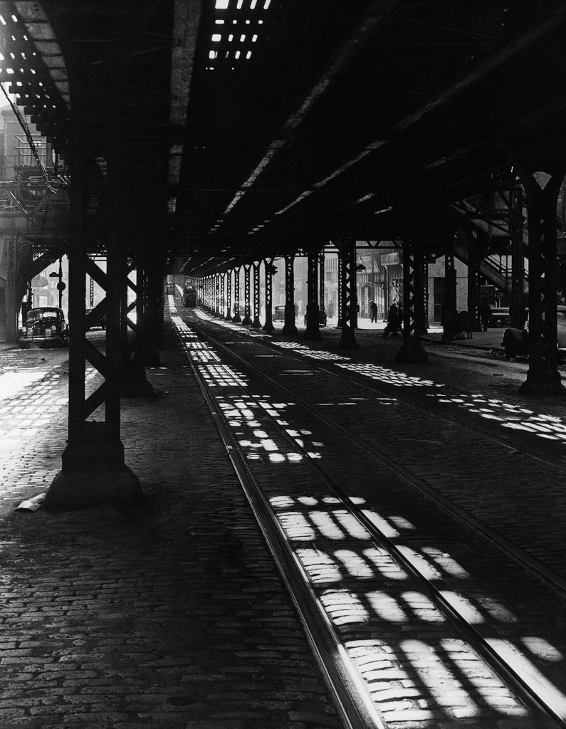 Detail of Section of Elevated Railway by Anonymous