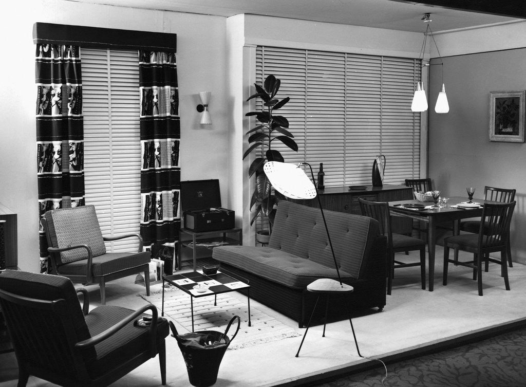 Detail of [A 1950's sitting room.] by Corbis