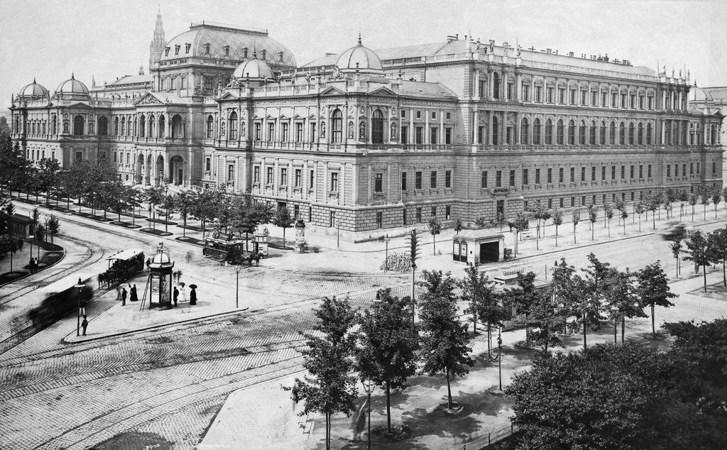 Detail of University of Vienna by Anonymous
