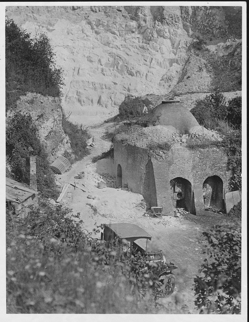 Detail of Lime Burning Kilns by Anonymous