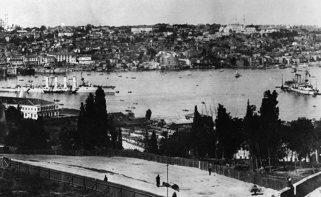 Detail of German Boats in Constantinople by Anonymous