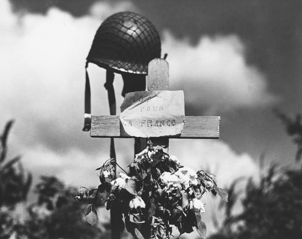 Detail of Grave of American Soldier by Anonymous
