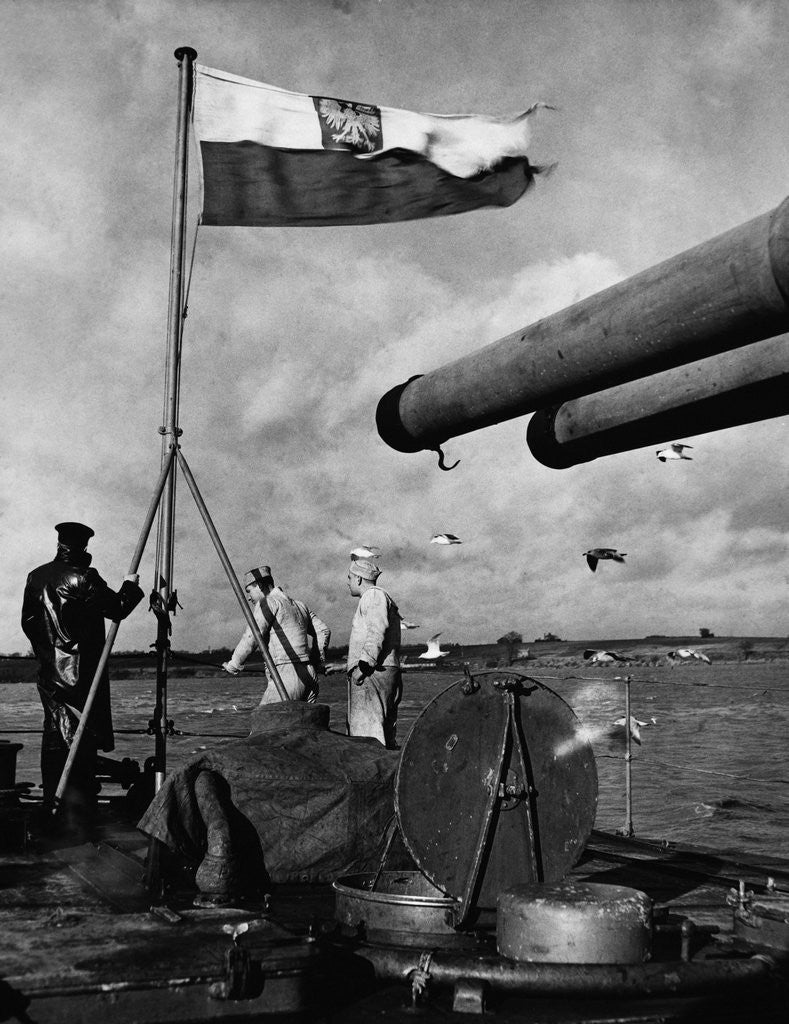 Detail of Polish Ships With British Fleet by Anonymous