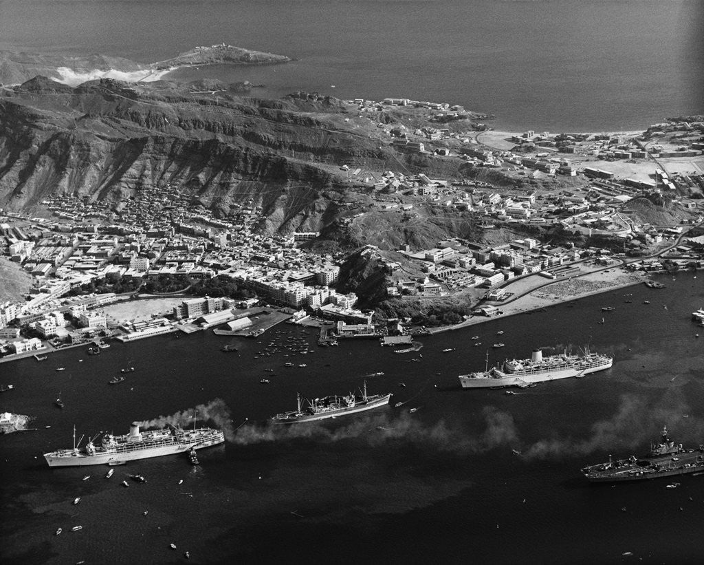 Detail of Aden from the Air by Corbis
