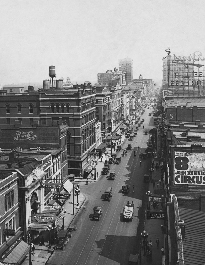 Detail of Main Street by Anonymous