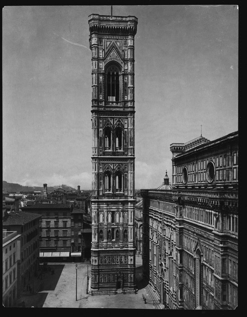 Detail of Campanile of Santa Maria del Fiore by Anonymous
