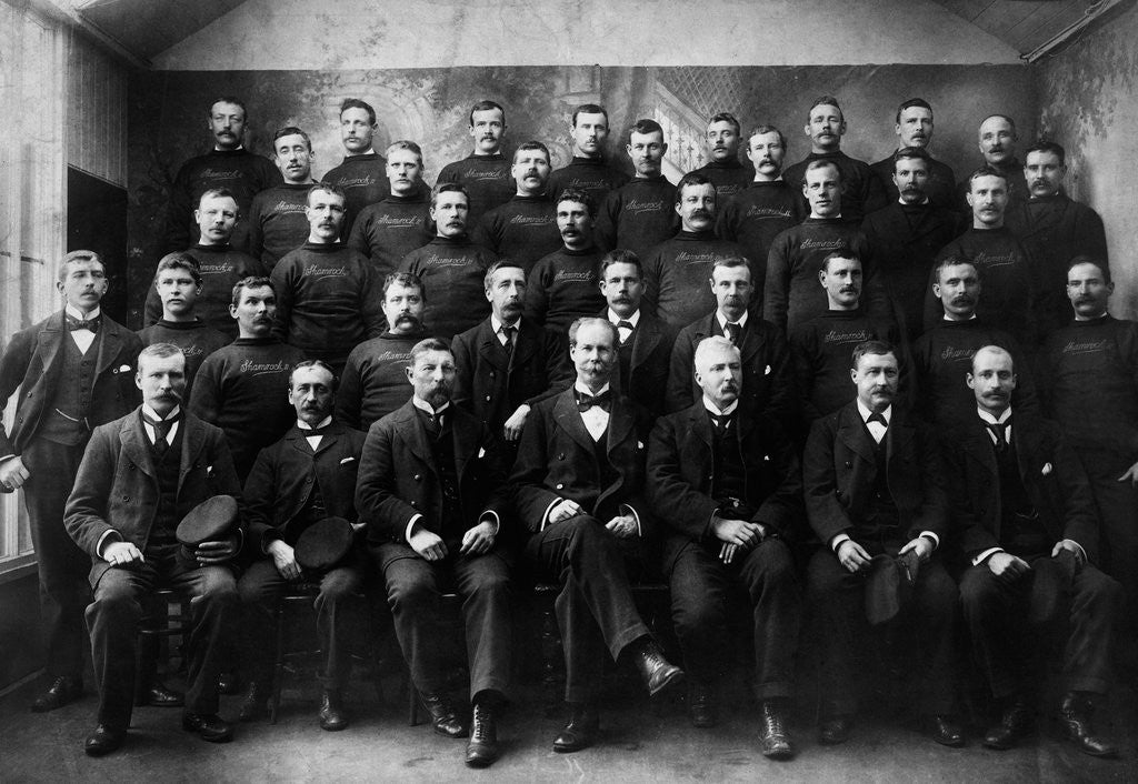 Detail of Crew of the Shamrock II Yacht by Anonymous