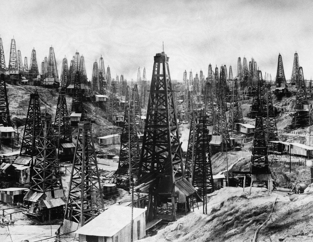 Detail of Oil Fields of Yenangyaung by Anonymous