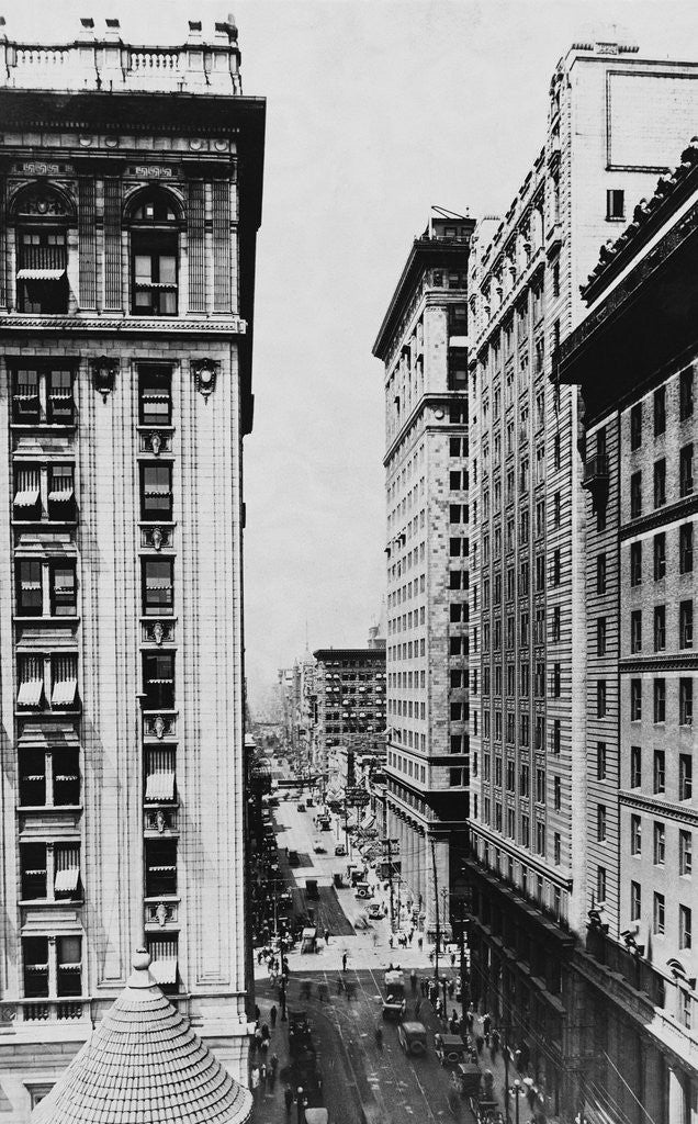 Detail of Corner Of King & Yonge Streets, Toronto In 1927 by Anonymous