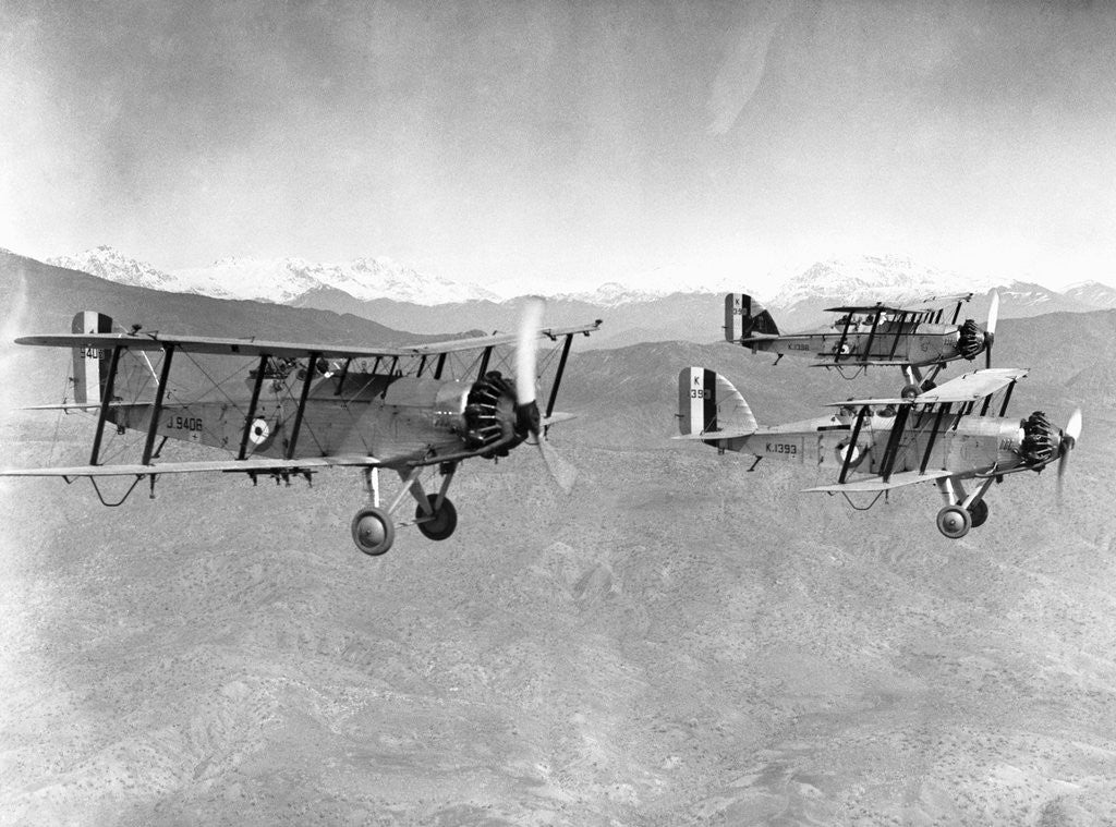 Detail of Reconnaissance Planes over Kurdistan by Anonymous