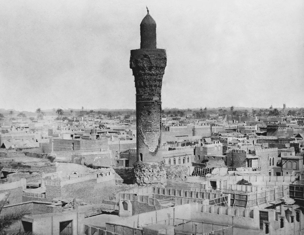 Detail of Baghdad Minaret by Anonymous