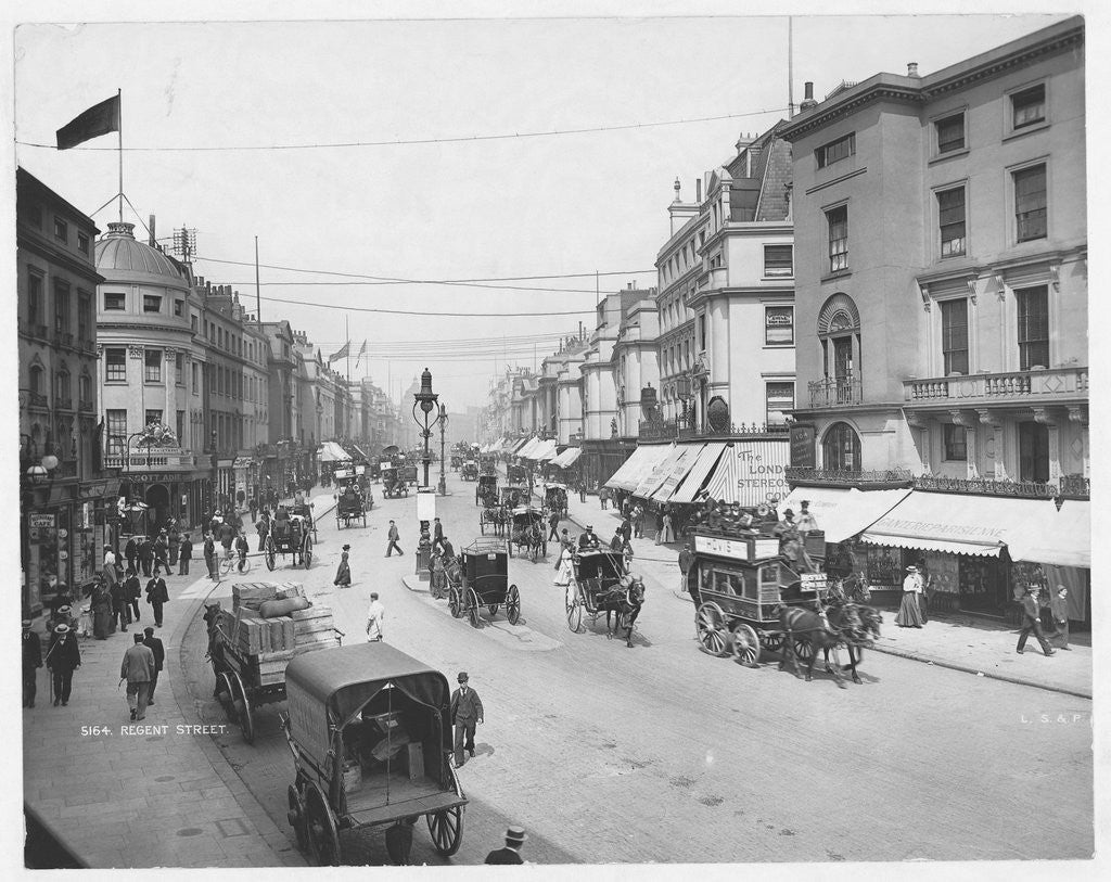 Detail of Regent Street by Anonymous