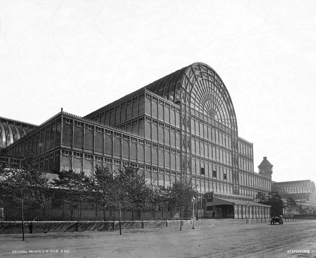 Detail of Crystal Palace by Anonymous