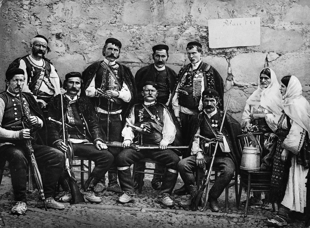 Detail of Bosnian Family, 1880s by Anonymous