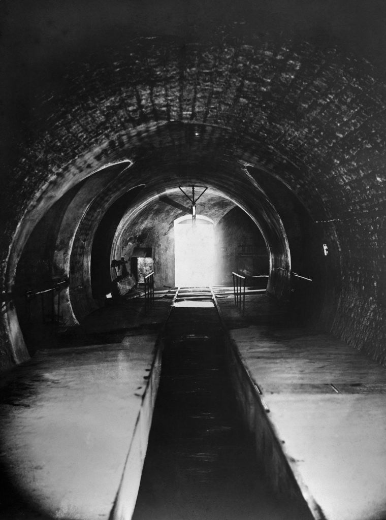 Detail of Underground Sewer Photographed By Nadar by Corbis