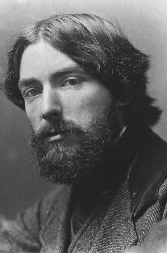 Detail of Augustus John by Anonymous