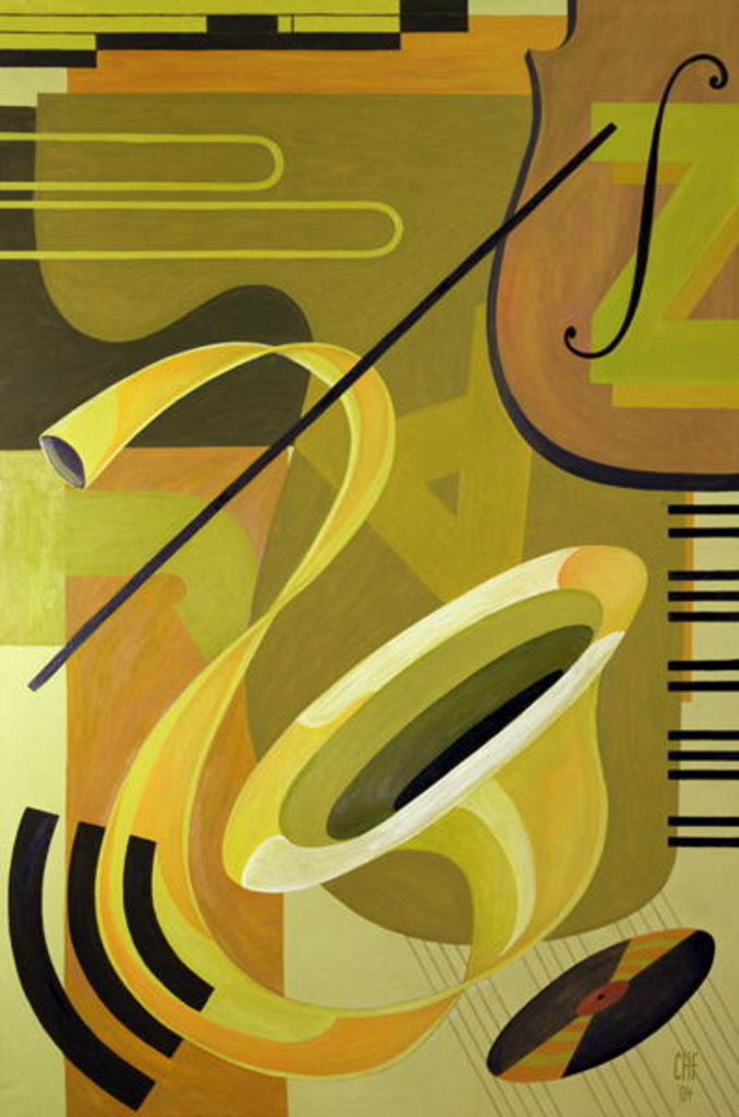 Detail of Jazz, 2004 by Carolyn Hubbard-Ford