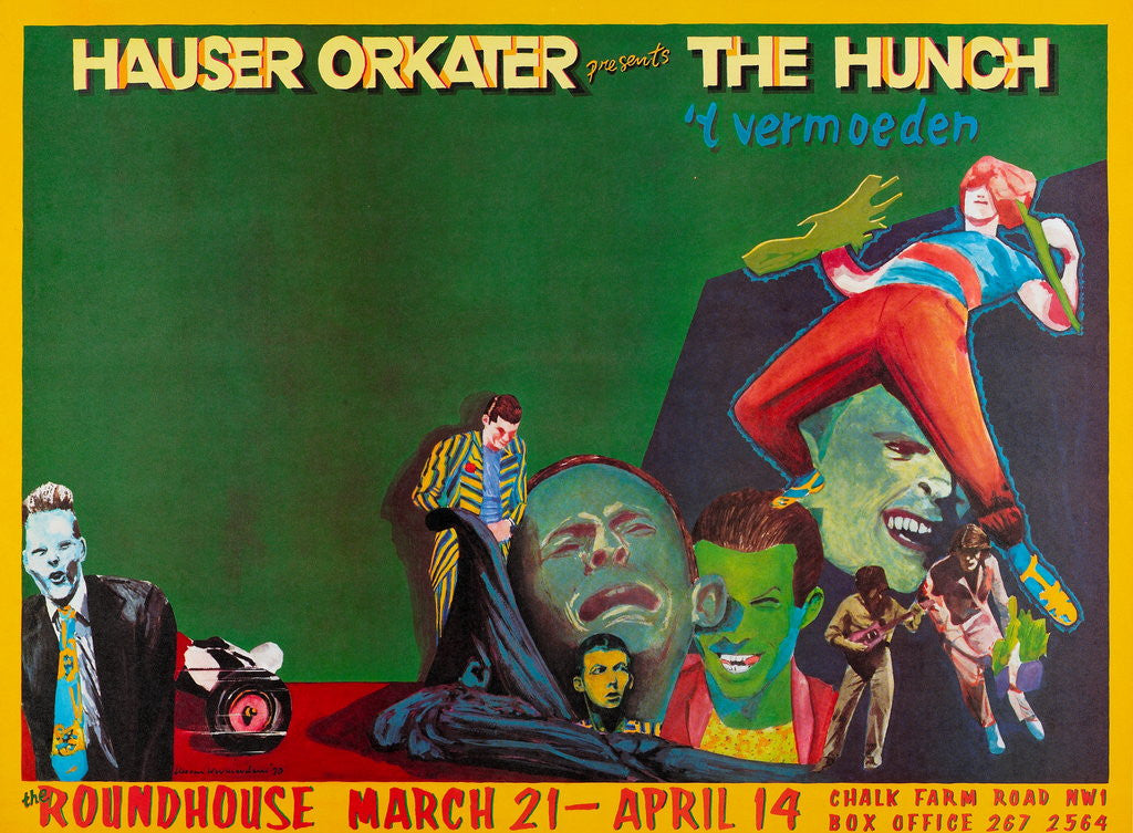 Detail of Hauser Orkater presents The Hunch by Anonymous