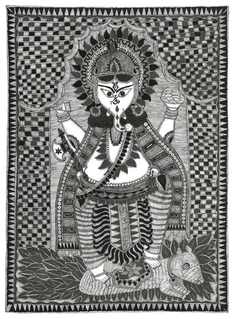 Detail of Ganesh by Kaushal