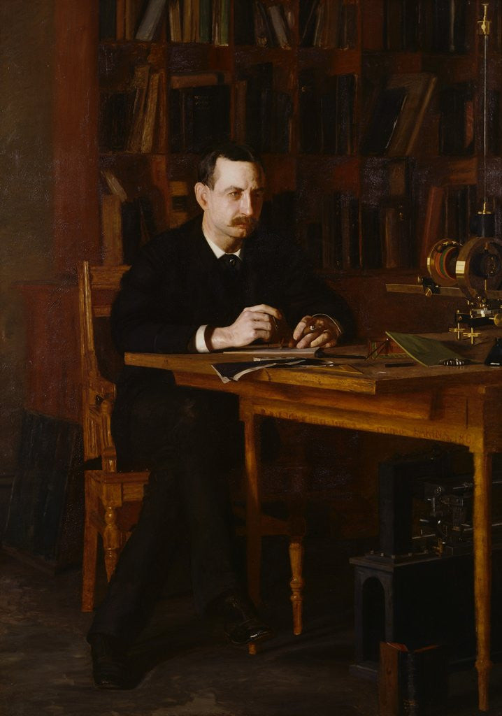 Detail of Portrait of William D. Marks by Thomas Eakins