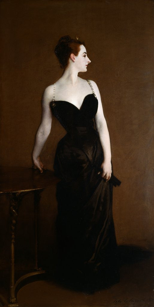 Detail of Madame X by John Singer Sargent