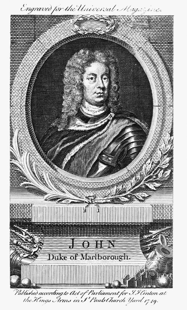 Detail of First Duke of Marlborough, John Churchill by Anonymous