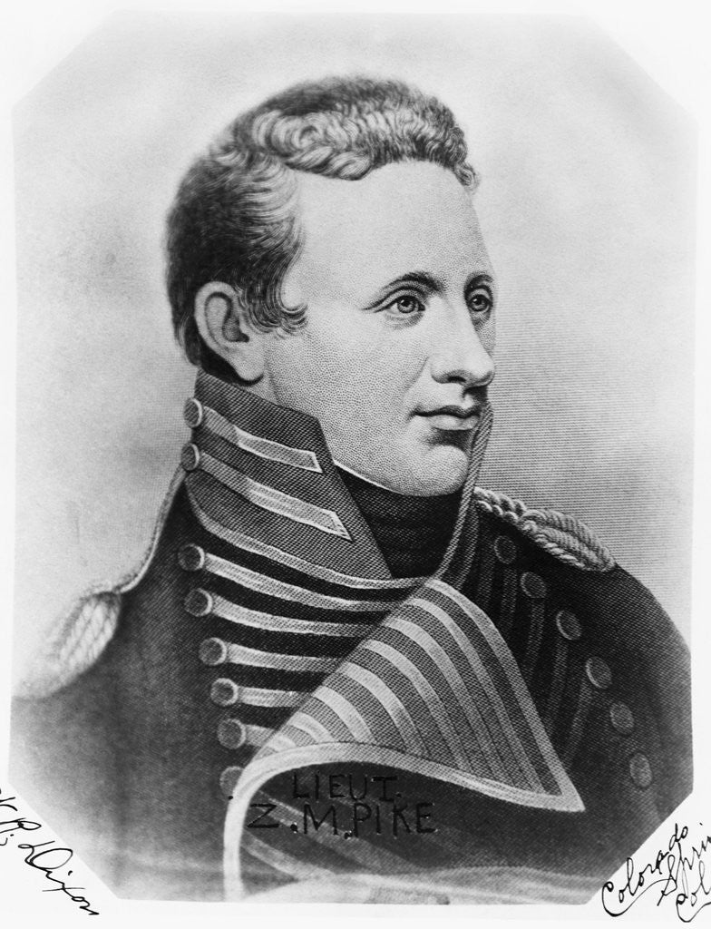 Detail of Zebulon Montgomery Pike by Anonymous
