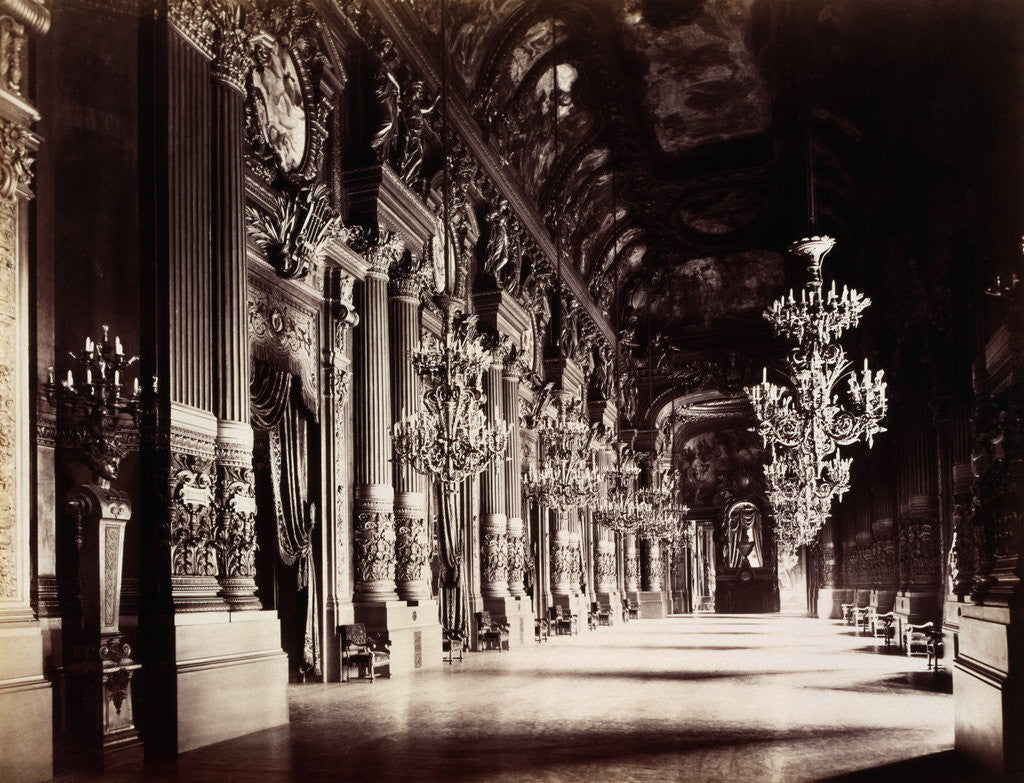 Detail of Foyer of the Opera, Paris by Corbis