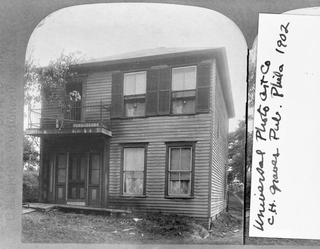 Detail of William McKinley's Birthplace by Anonymous