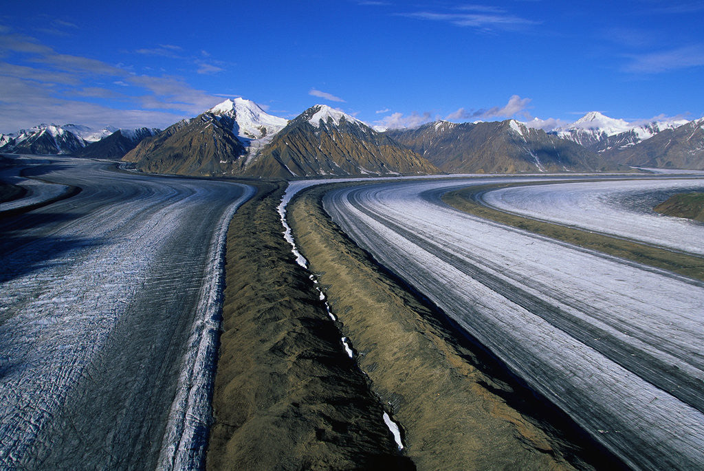 Detail of Russell Glacier and Moraines by Anonymous