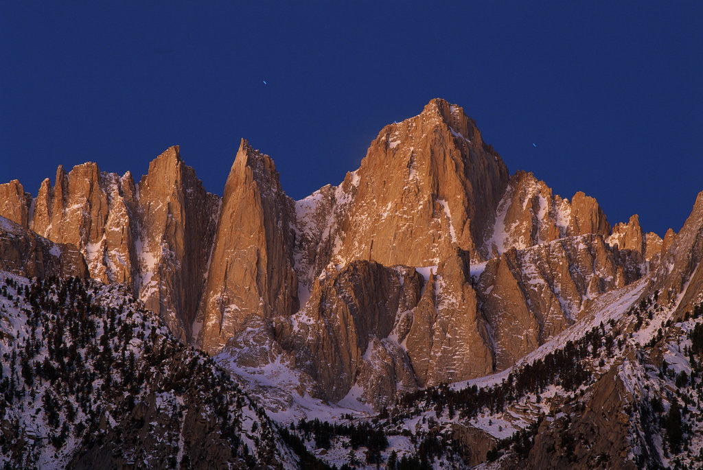 Detail of Mount Whitney by Anonymous