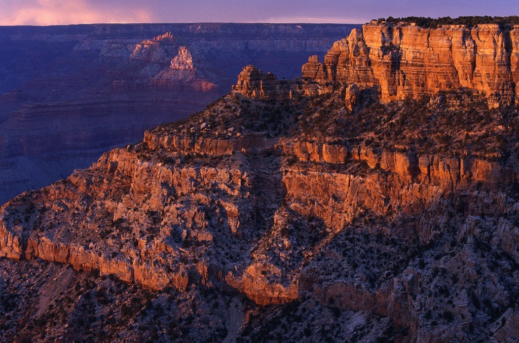 Detail of South Rim of the Grand Canyon by Corbis