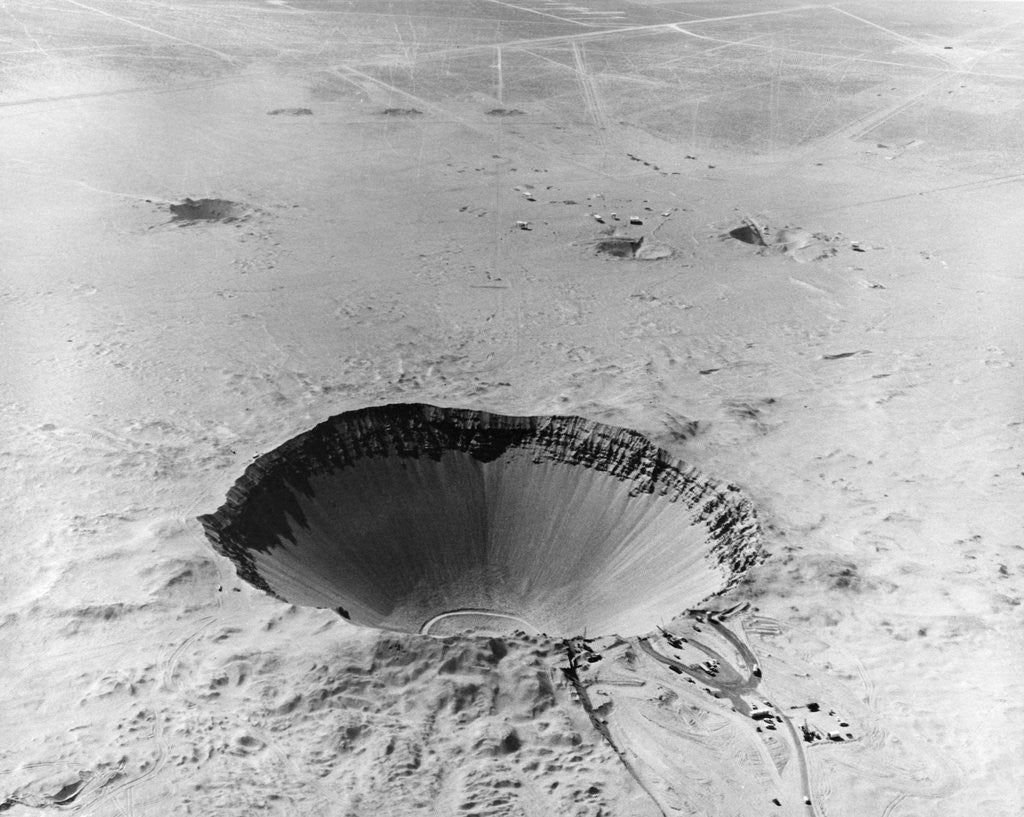 Detail of Crater Left by Atomic Blast by Anonymous