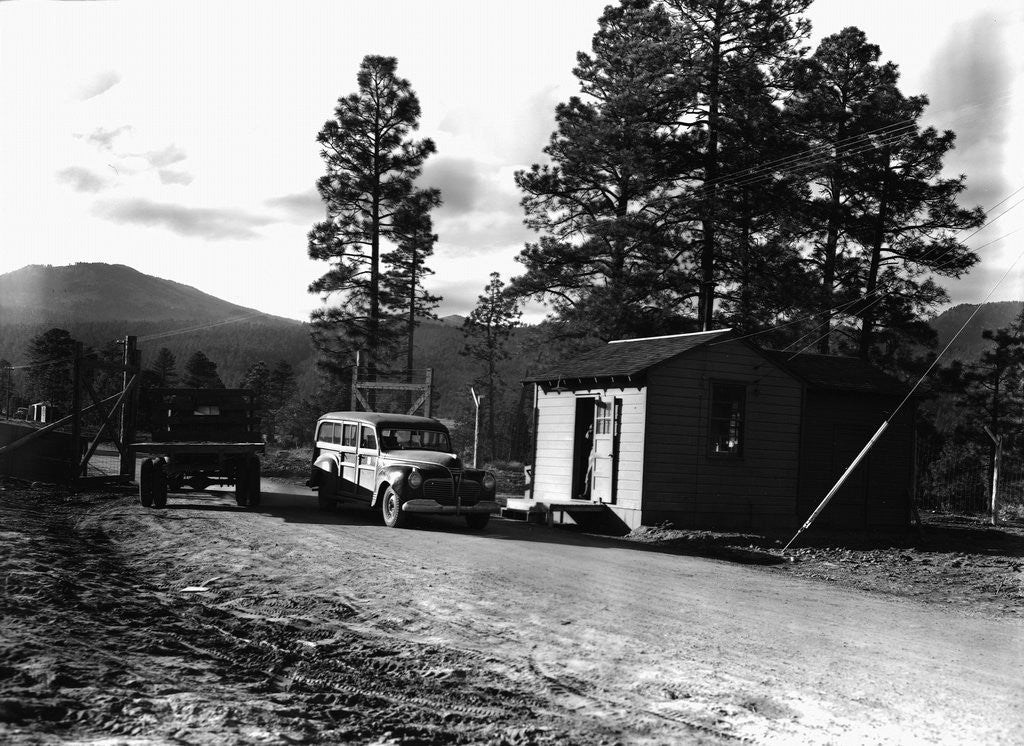 Detail of Los Alamos Checkpoint by Corbis