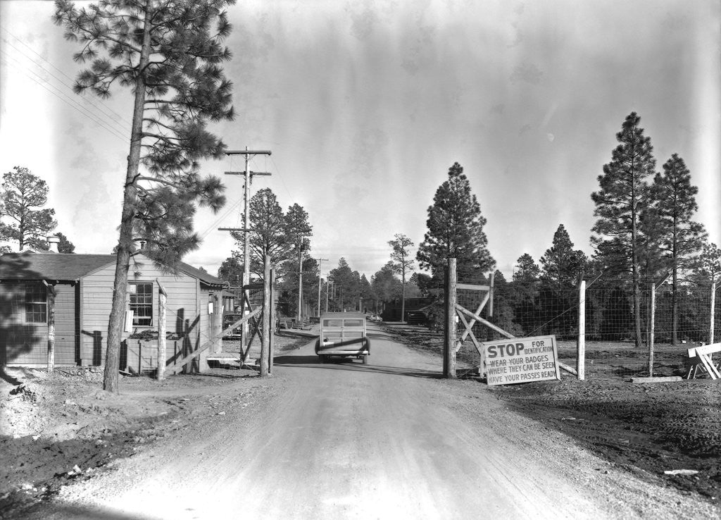 Detail of Los Alamos Checkpoint by Anonymous