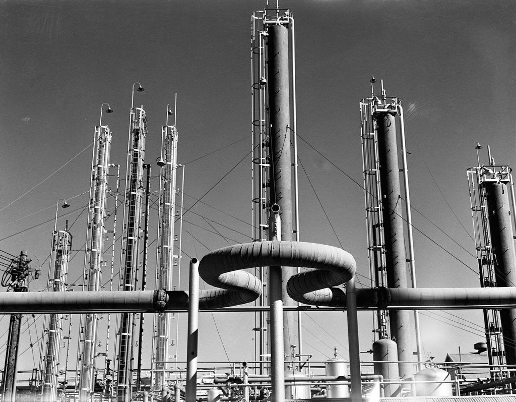 Detail of Phillips Gasoline Plant by Anonymous