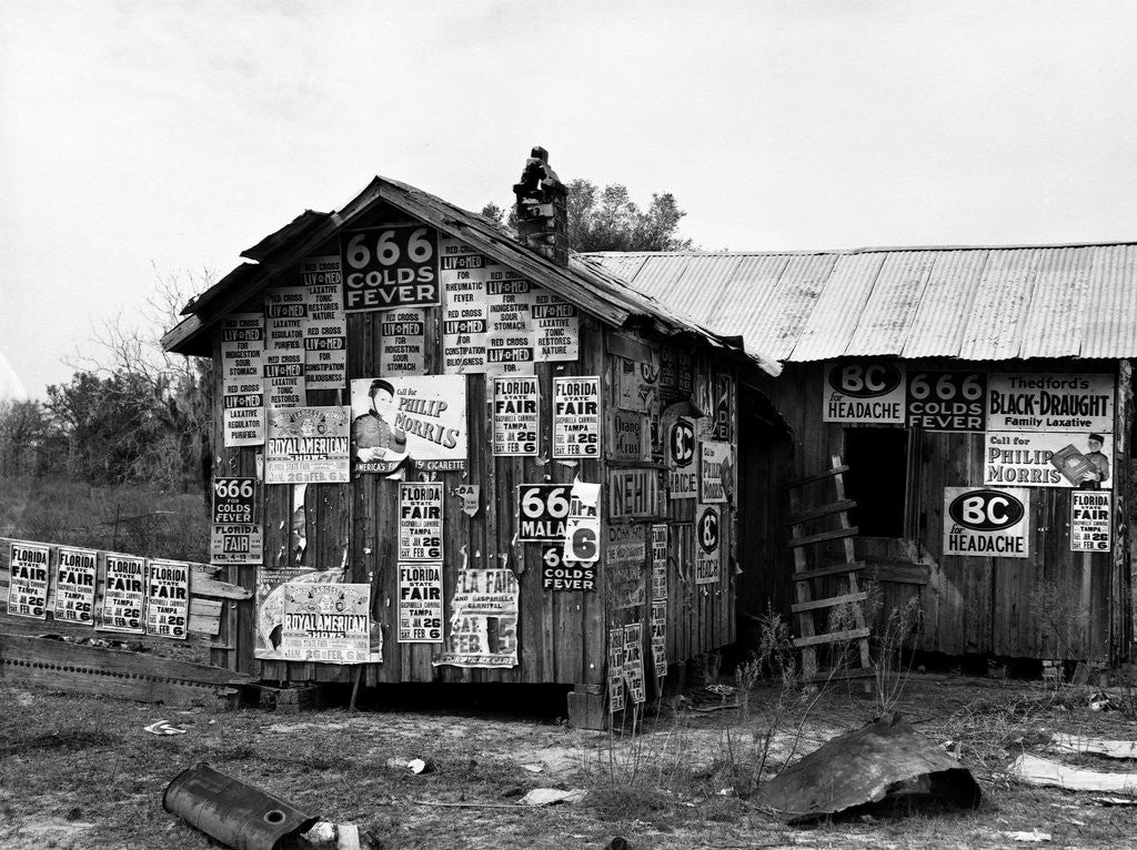 Detail of Abandoned House by Anonymous