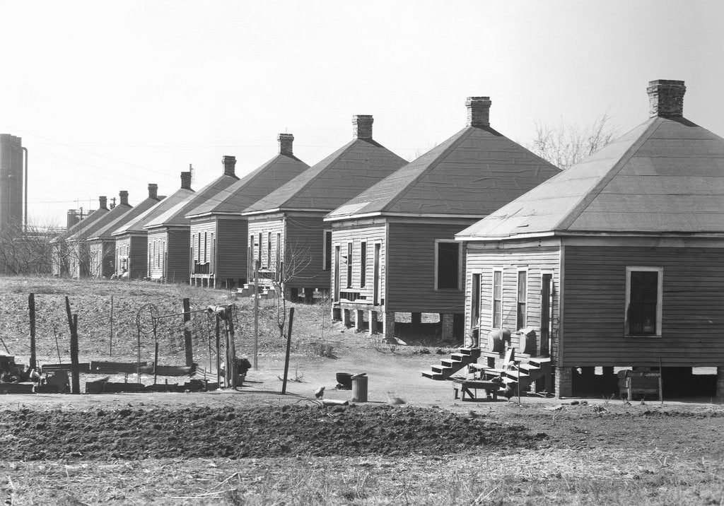 Detail of Steelmill Workers' Houses by Anonymous