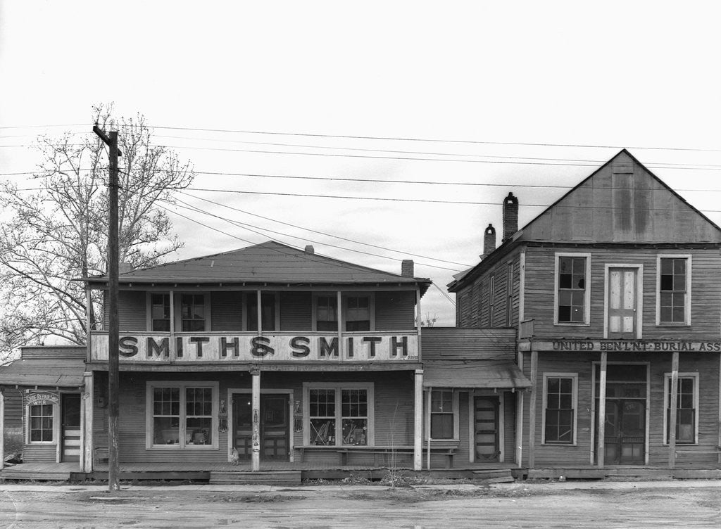 Detail of Storefronts by Anonymous