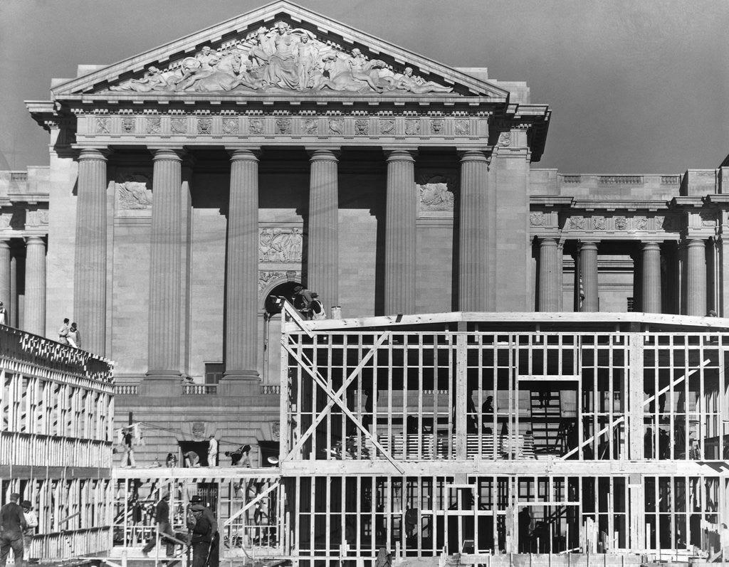 Detail of Emergency Office Construction by Anonymous