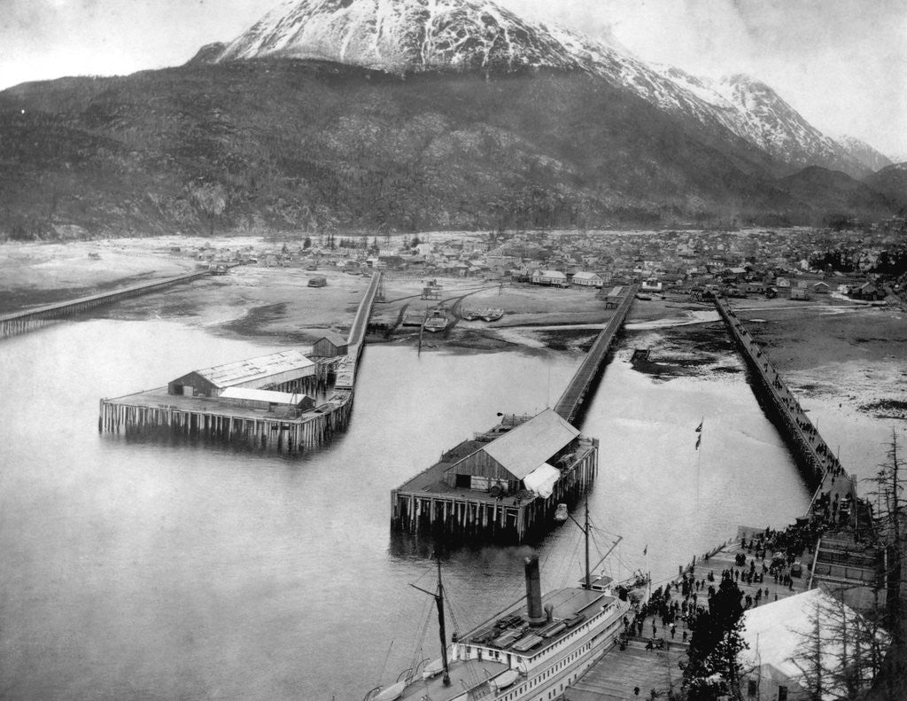 Detail of Arriving in Skagway by Anonymous
